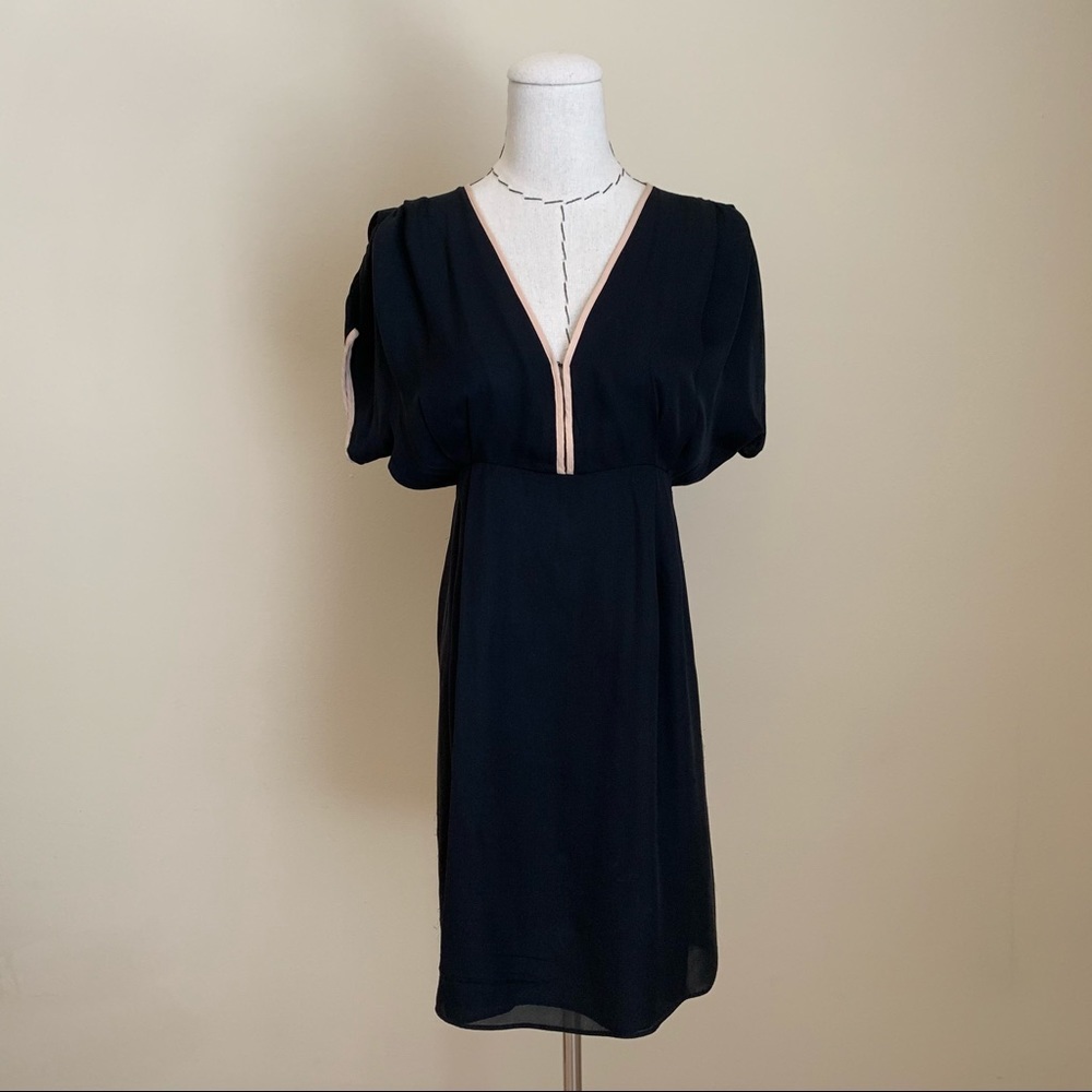 Kiki de Montparnasse Sexy Silk V Night Out Dress - Picture 2 of 15